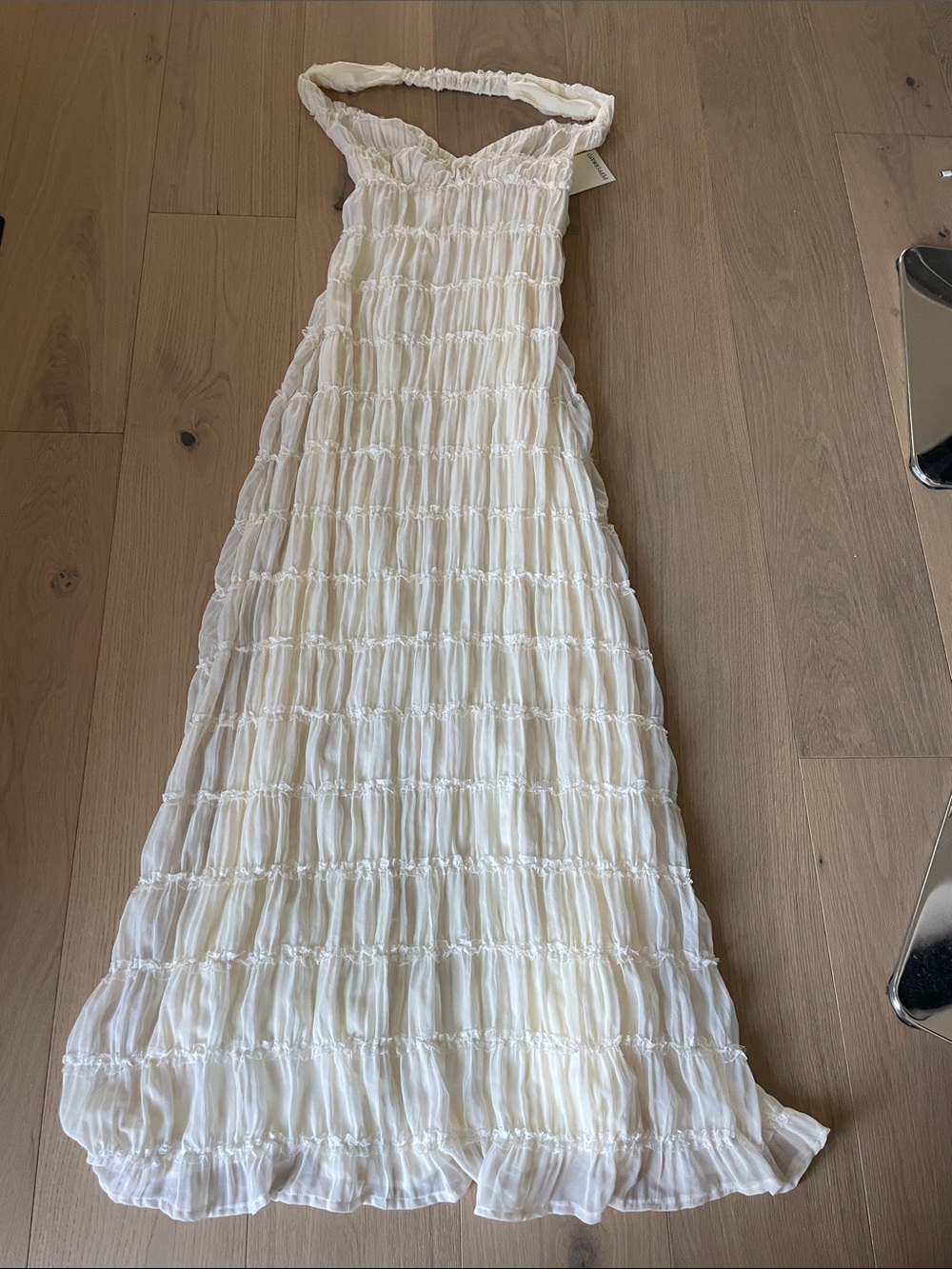 Embrace Maxi Dress - Ivory -
Peppermayo US size US2 new never worn - Picture 5 of 7